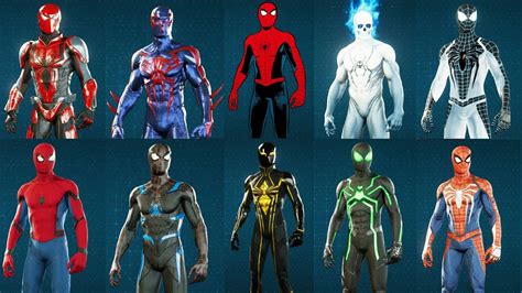 Spider Man Ps4 Suits List